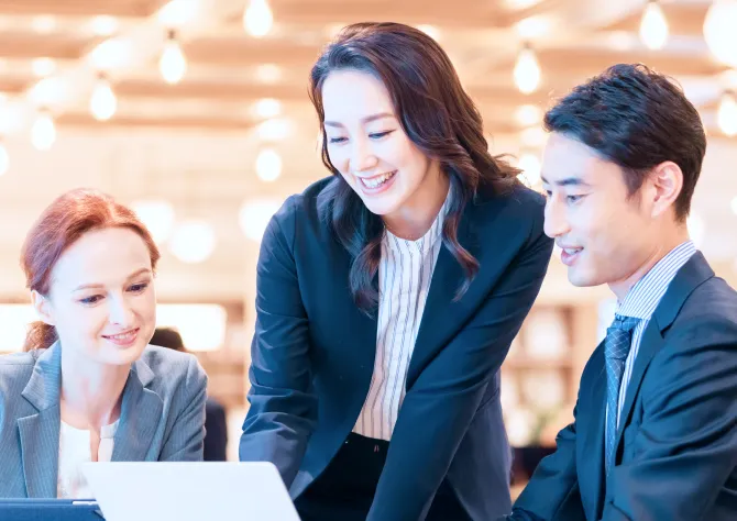 ビジネス英会話のシーン