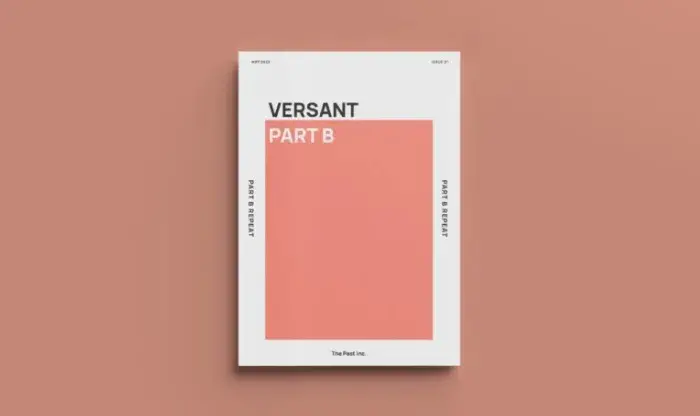 VERSANT対策用の独自開発教材「VERSANT PART B」の表紙。